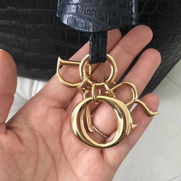 *SOLD* Crocodile Dior Bar Bag in pristine condition - Picture 4 of 8